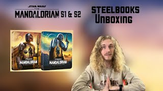 The Mandalorian Season 1 & 2 steelbook UNBOXINGS // Disney+ // Star Wars