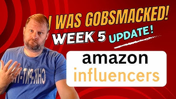 My FIFTH week results on the Amazon Influencer Program! #passiveincome #sidehustle