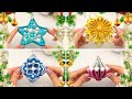 4 Craft Ideas 🎅 DIY Christmas Decorations Ideas 🎄 Christmas Craft 2023 🎄 Christmas Decor