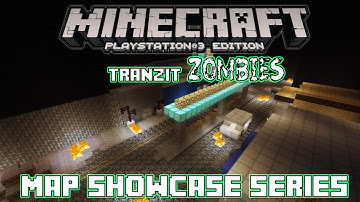 PS3 Minecraft Map Showcase: Episode 8: Call of Duty Black Ops 2 TranZit Zombies
