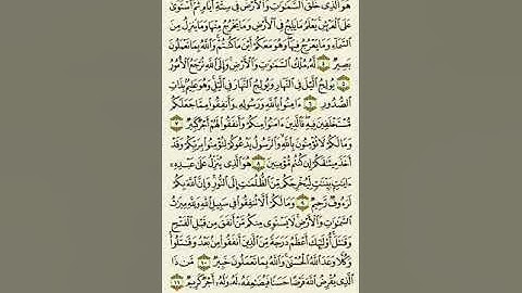 سورة الحديد من الآية ٤ إلى الآية ١١بصوت القارئ ماهر المعيقلي
