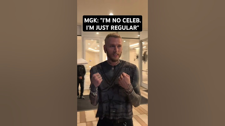 mgk the viking attends the pre-grammy gala. "i’m no celebrity. i’m just regular" ❤️