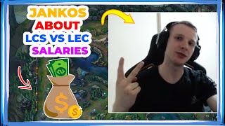 Information Jankos About LCS vs LEC Salaries 👀 Guide