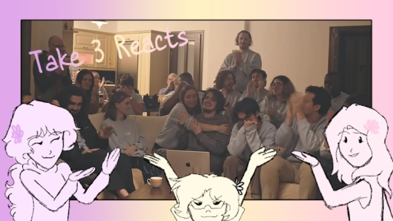 Take 3 reacts to Epic cast songs