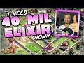 I NEED 40 MILLION ELIXIR RIGHT NOW!  TH12 LET'S PLAY