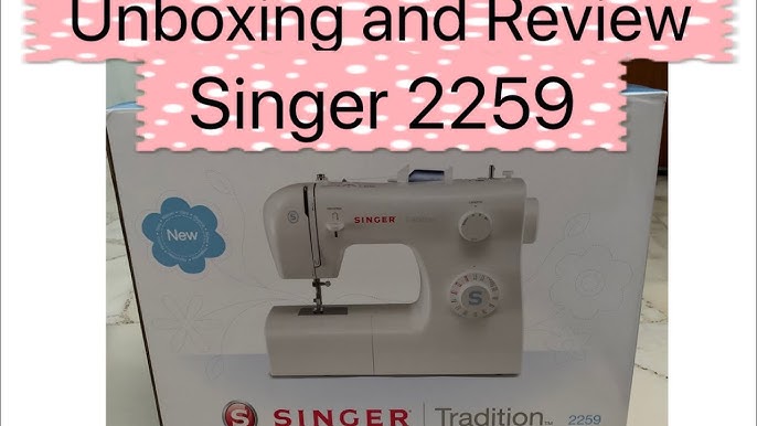  Singer 2259 - Máquina de coser de 19 puntadas, fácil de usar,  de brazo libre : Arte y Manualidades