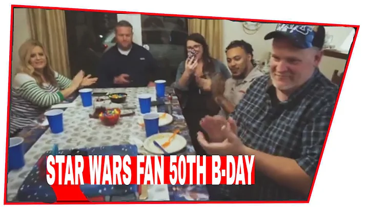 Star Wars Fan David Wheelus Surprised by 50th Birt...