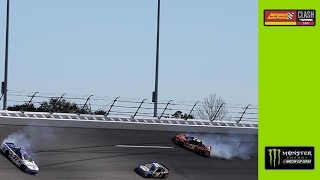 Truex gets spun, makes contact with wall