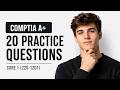 20 HARD CompTIA A+ Core 1 Questions (220-1201) – Can You Pass?