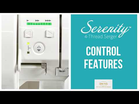 Baby Lock Serenity Serger: Control Features