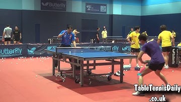 Amazing Ding Ning Multi Ball Practice at the WSA for WTTC 2013
