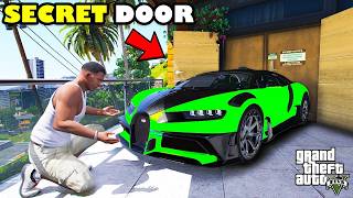 Franklin Opened A SECRET DOOR Outside His House In GTA 5 IN TAMIL || SHINCHAN GTA 5 VIDEO