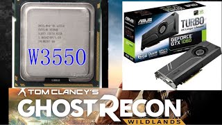 intel w3550 and GTX1060 6GB test Benchmark in games