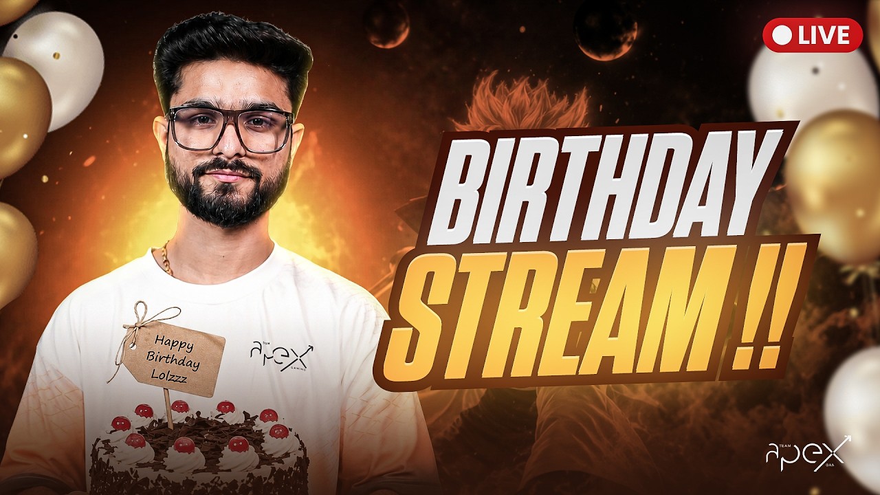 BIRTHDAY STREAM | CONQUEROR RANK PUSH TO #1 | @LoLzZzGaming