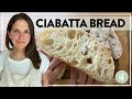 How to make ciabatta bread yeastleavened poolish method