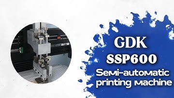 SMT Production Line Essential: Semi-Automatic Solder Paste Printing Machine GDK-SSP600