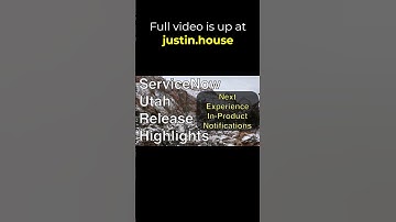 ServiceNow Custom In-Platform Notifications - short 🩳#servicenow #ui #ux #utah #notifications