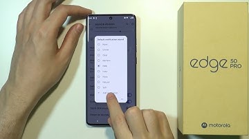 How to Set Custom Notification Sound on Motorola Edge 50 Pro