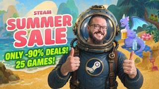 STEAM SUMMER SALE 2026! -90% DEALS ONLY! 25 Games 🕹️