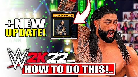 WWE 2K22: NEW Update & How To Use This NEW RENDER Feature!