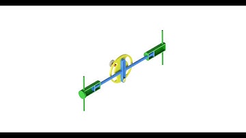 Autodesk Inventor - Scotch Yoke Assembly