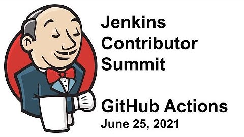 GitHub Actions in Jenkins