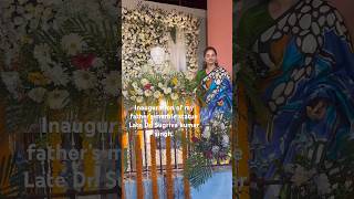 Inauguration of Papa’s marble statue❤️ #papa #shorts #marblestatues #love #fathersstatue #blessings