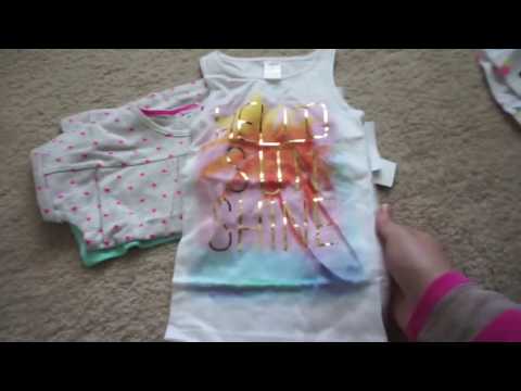 Toddler Carters Summer Haul 2017