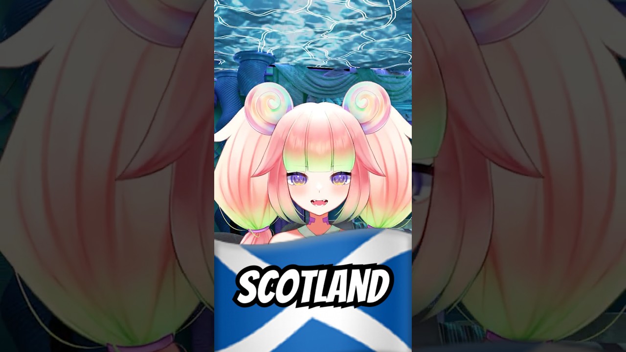 Scottish Vtuber Teaches You About SCOTLAND #shorts #vtuber #vtuberclips