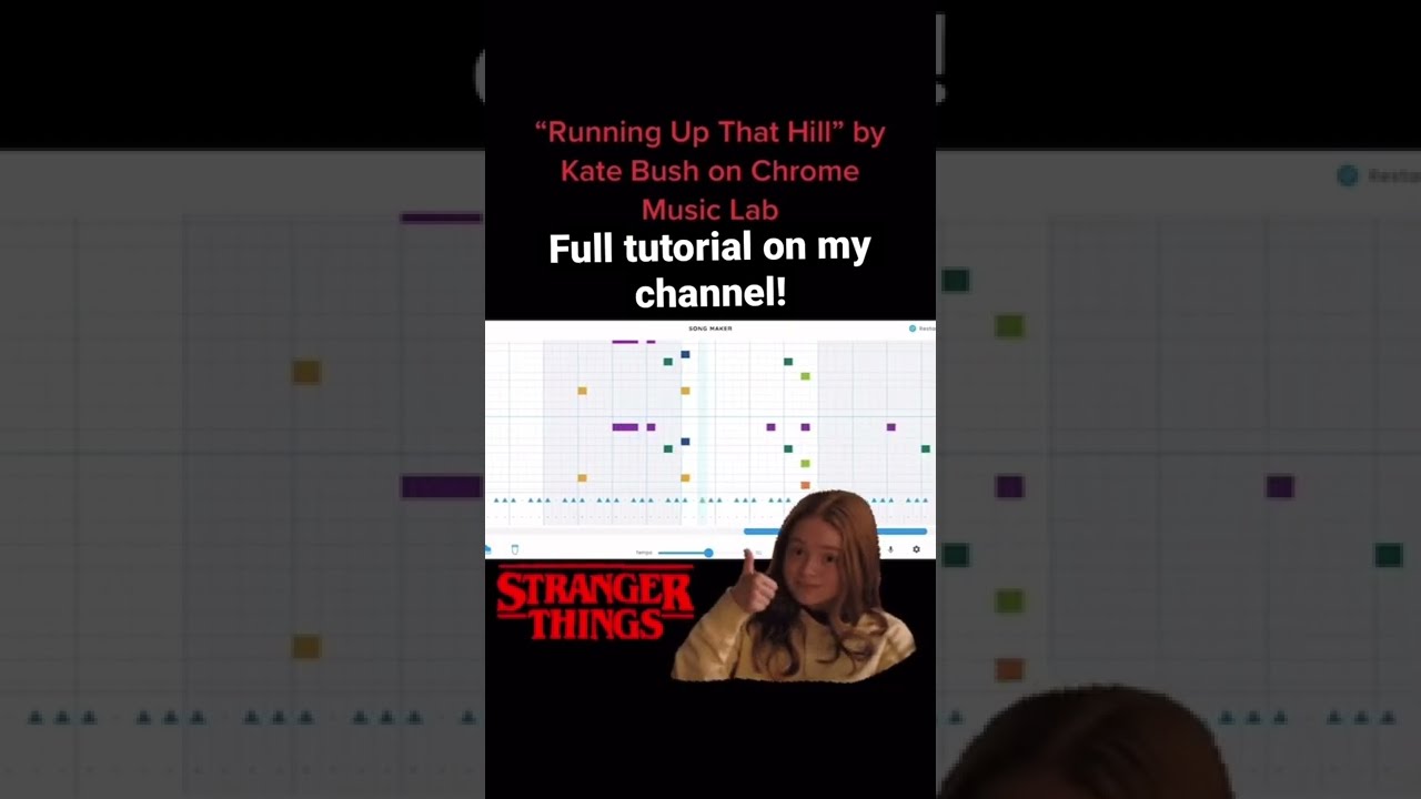 ICYMI On My Channel Earlier This Week Strangerthings Katebush Tutorial Chromemusiclab