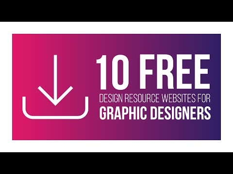 10 FREE WEBSITES FOR GRAPHIC DESIGNERS | Free Resources