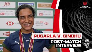 Pusarla V. Sindhu on Ending Her Title Drought | Japan Open 2026 screenshot 1