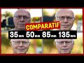 Quel objectif choisir pour le portrait  comparatif portrait 35mm 50mm 85mm 135mm