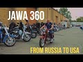 JAWA FROM RUSSIA TO USA//Ява Старушка в Америке: новая жизнь старой техники от Ретроцикла