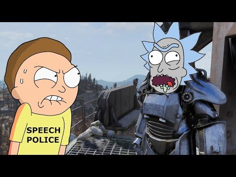 Video: Wir Haben Gesehen, Wie Ninja, Logic Und Rick Und Morty Fallout 76 Gespielt Haben, Damit Sie Nicht