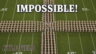 AGGIE BAND: The Halftime Drill a Computer Says Is IMPOSSIBLE