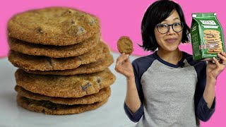 TATE'S  Crisp Chocolate Chip COOKIES v.s. HOMEMADE | Bravetart Recipe Test