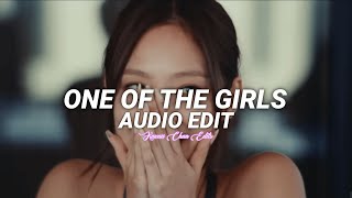 One of the girls (Instrumental) - The weekend, Jennie, Lily Rose Deep『edit audio』
