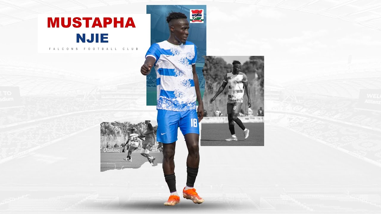 Mustapha Njie ● Central Midfield ● Falcons FC ● Highlighs