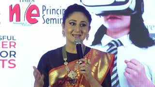 Popular Emcee & Anchor Gitikka Ganju Dhar Hosted The Times NIE Principal