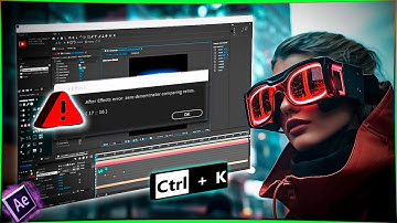 COMO RESOLVER ERRO ZERO DENOMINATOR COMPARING RATIOS ( 17::16 ) NO AFTER EFFECTS
