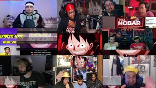 Overwhelming Strength! The Straw Hats Come Together | One Piece 1000 Reaction Mashup