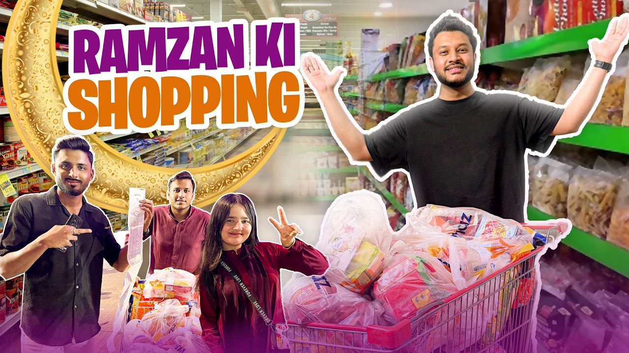 Alhamdulillah Ramadan Grocery Kar li 🌙 | Ramadan Mubarak💞 | Allah Pak Barkat De 🤲🏻 | Arslan Vlog