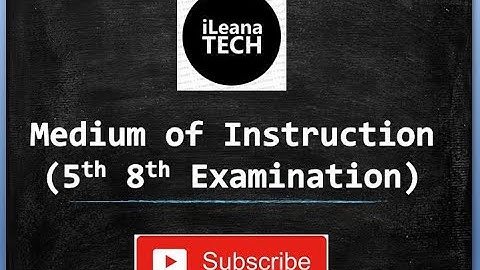 Medium of Study || 5th 8th Registration || PSEB || iLeana Tech