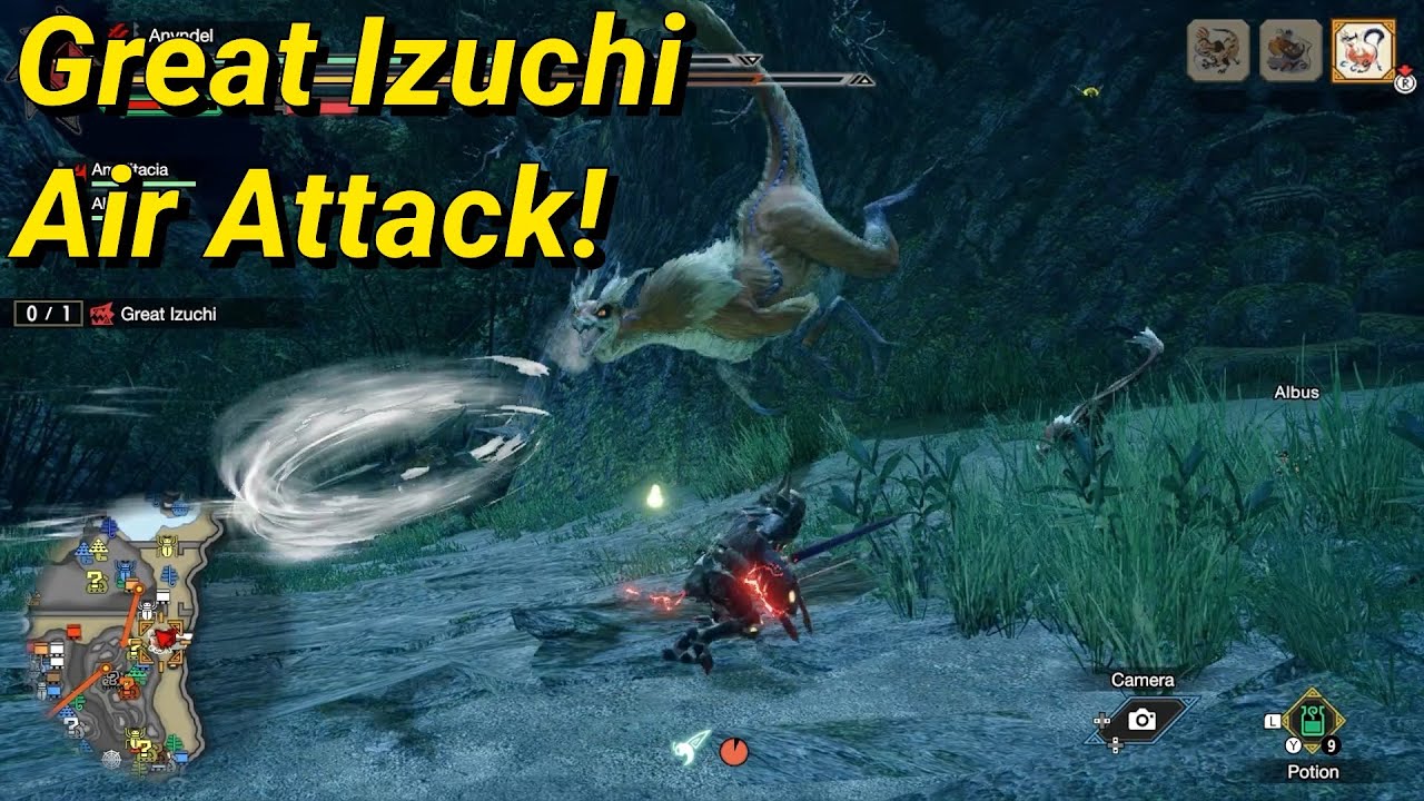 Monster Hunter Rise: Great Izuchi (High Rank Ep. 1, Dual Blades)