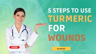 5 Steps to Use Turmeric For Wounds | HOME REMEDIES FOR OPEN WOUNDS! #natural #AMVital screenshot 5