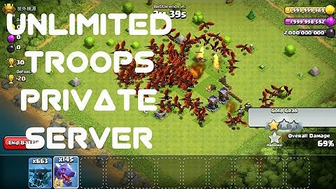 NEW UNLIMITED TROOPS PRIVATE SERVER MOD