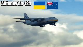 Antonov An-124 Ruslan has landed at Auckland Airport.