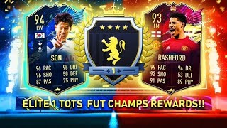 INCREDIBLE REWARDS! ELITE 1 EPL TOTS FUT CHAMPS REWARDS!