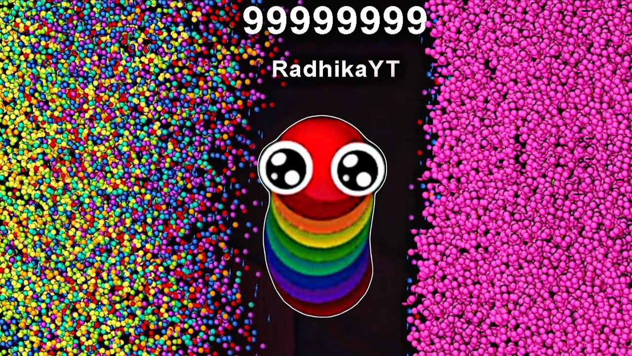 OMG🐍PRO KRAZY RAINBOW 🌈 FEED CUTE SNAKE POINT OUT MAPS 🐍 BEST EPIC SNAKE IO GAMEPLAY 🐍🔥#gaming